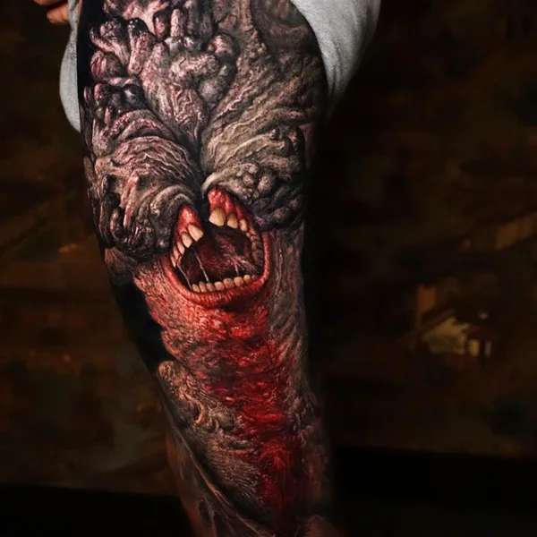 Realism tattoo by Adrian Sanchez in Madrid