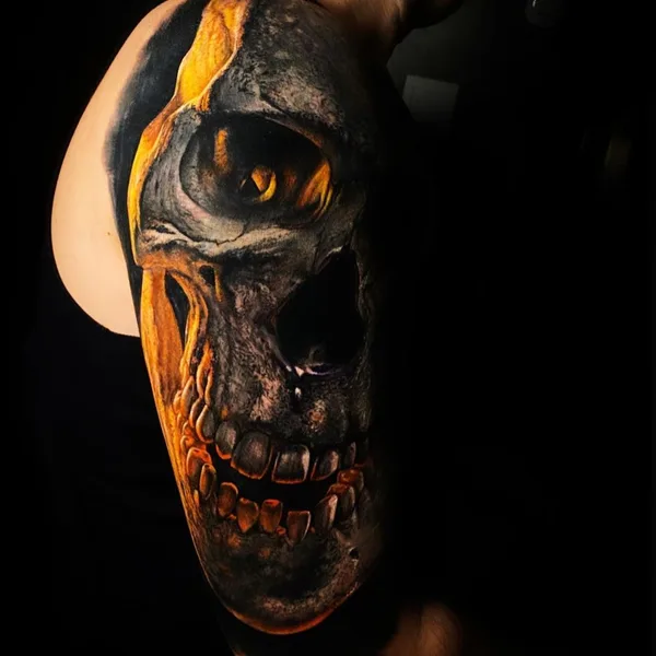 Realism tattoo by Adrian Sanchez in Madrid