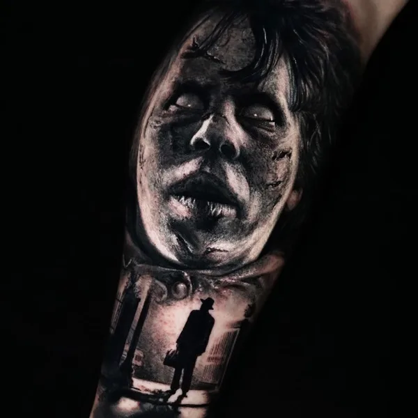 Realism tattoo by Adrian Sanchez in Madrid