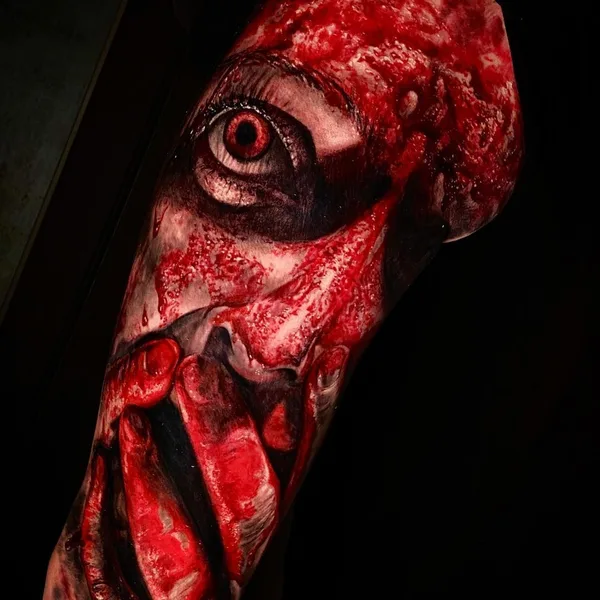 Realism tattoo by Adrian Sanchez in Madrid
