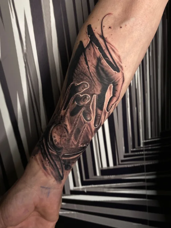 Realism tattoo by Lesha Dise in Wrocław