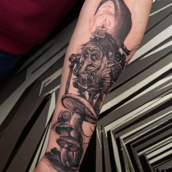 Realism tattoo by Lesha Dise in Wrocław