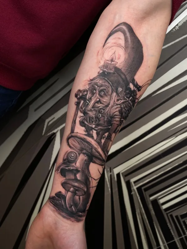 Realism tattoo by Lesha Dise in Wrocław