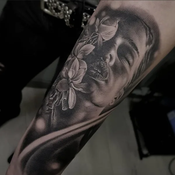 Realism tattoo by Lesha Dise in Wrocław