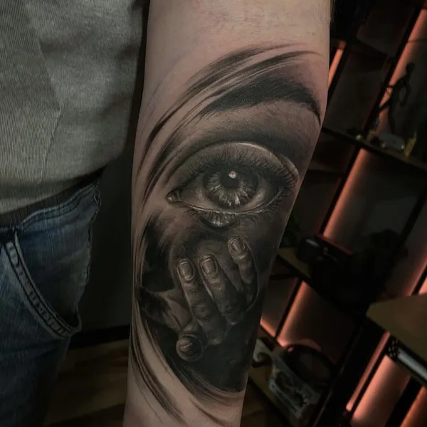 Realism tattoo by Lesha Dise in Wrocław