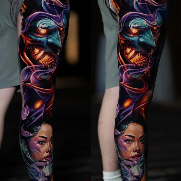 Realism tattoo by Alex Zakharov in Warszawa
