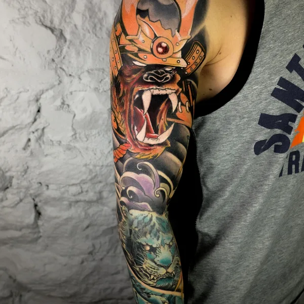 Neo Traditional tattoo by Джим in Moscow