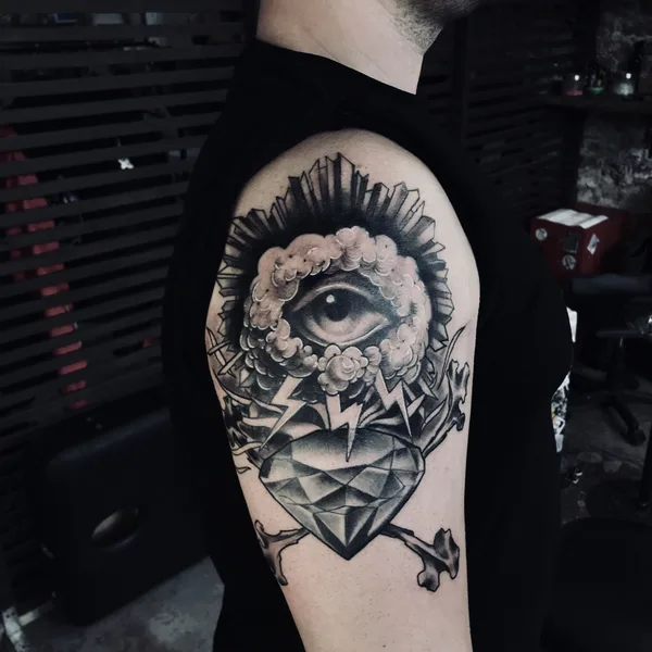 Neo Traditional tattoo by Джим in Moscow