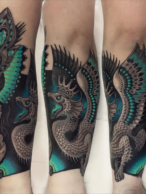 color illustrative татуировка на forearm #54760 | Тату мастер Виталий Морозов