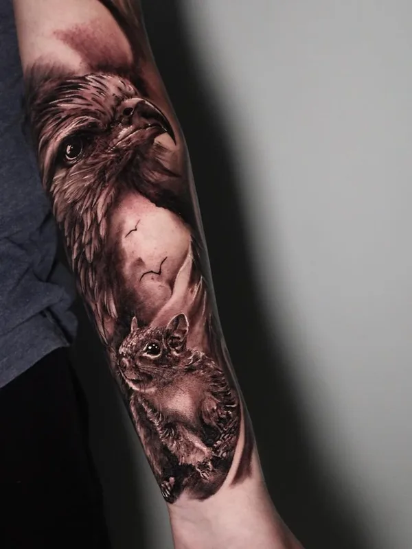 black and grey realism Tatuaggio su forearm #68870 | Tatuatore Иван Шипулин