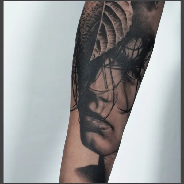 Author's Style tattoo by Platon Sosnitsky in Haifa