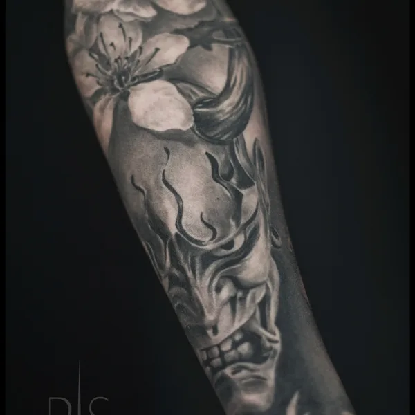 Author's Style tattoo by Platon Sosnitsky in Haifa
