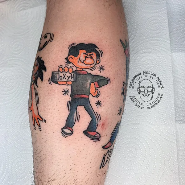 Author's Style tattoo by Денис Игла-Стоянков in Барнаул