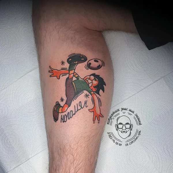 Author's Style tattoo by Денис Игла-Стоянков in Барнаул
