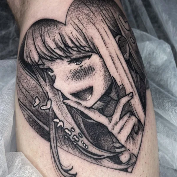 Anime tattoo by Армен / on.my.acc in Омск