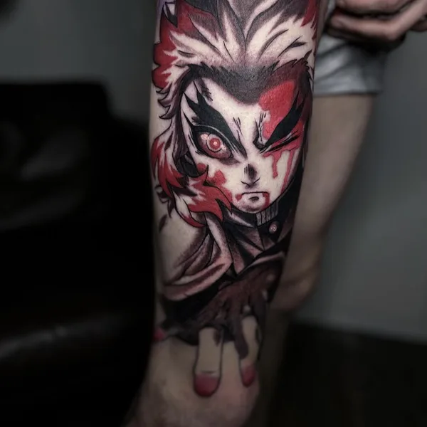 Anime tattoo by Армен / on.my.acc in Омск