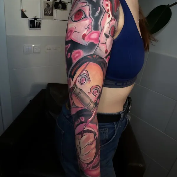 Anime tattoo by Армен / on.my.acc in Омск
