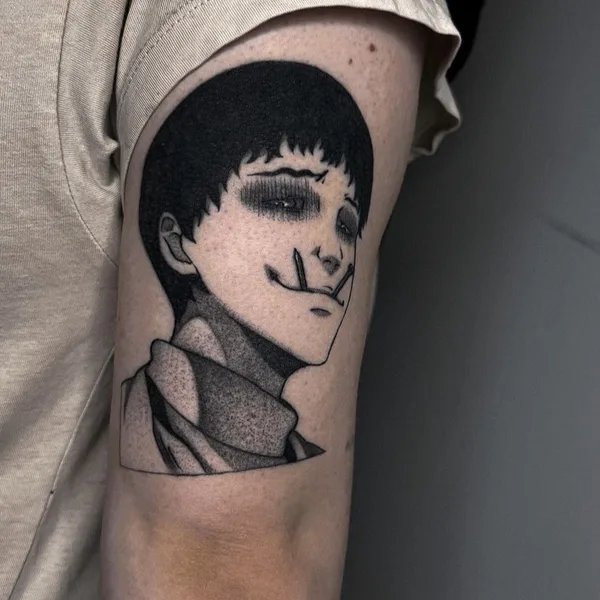 Anime tattoo by Армен / on.my.acc in Омск