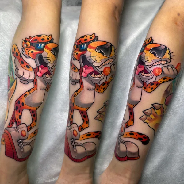 Illustrative tattoo by Стася MINTFOX in Minsk