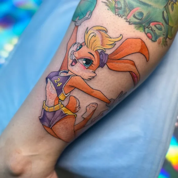 Illustrative tattoo by Стася MINTFOX in Minsk
