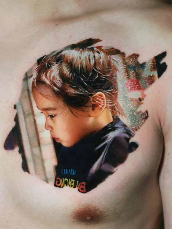 Realism tattoo by Victoria Lee in Beijing