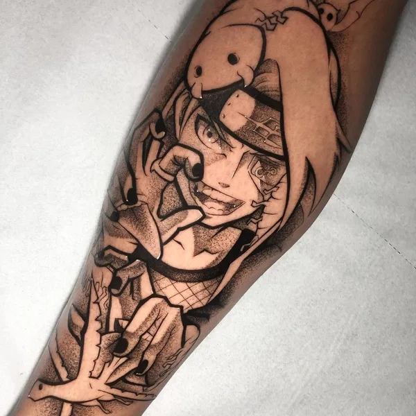 Anime tattoo by Amorim Tattoo Geek in São Paulo