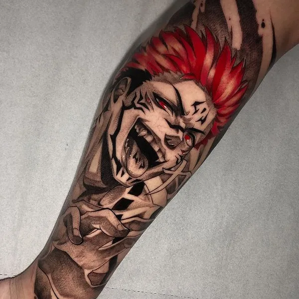 Anime tattoo by Amorim Tattoo Geek in São Paulo