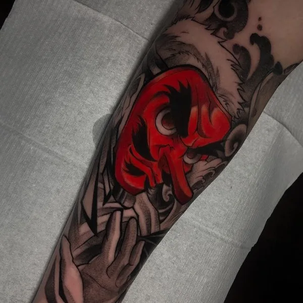 Anime tattoo by Amorim Tattoo Geek in São Paulo