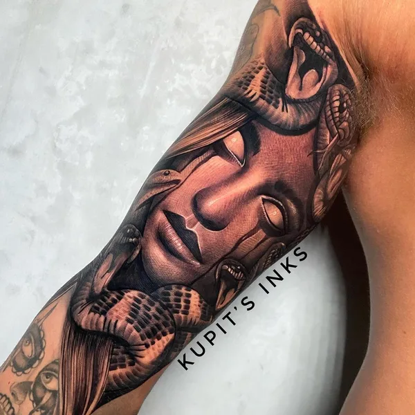 Realism tattoo by Kupit's Inks in Kuta