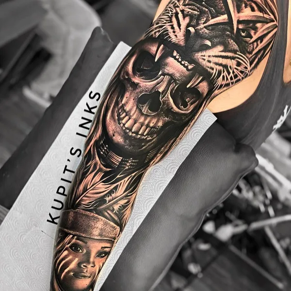 Realism tattoo by Kupit's Inks in Kuta
