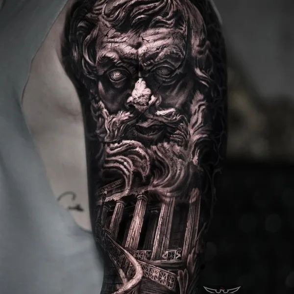 Realism tattoo by Yesy Tattoo in Houston