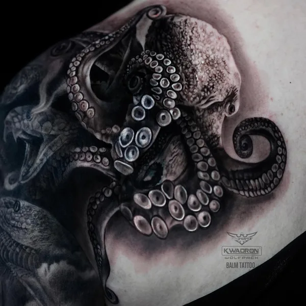 Realism tattoo by Yesy Tattoo in Houston