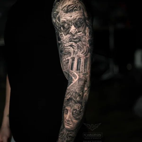 Realism tattoo by Yesy Tattoo in Houston