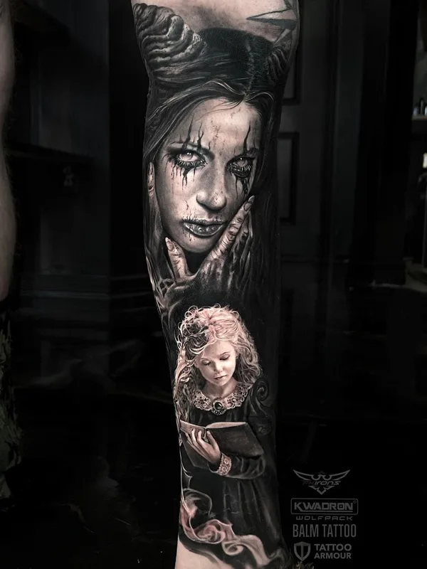 Realism tattoo by Yesy Tattoo in Houston