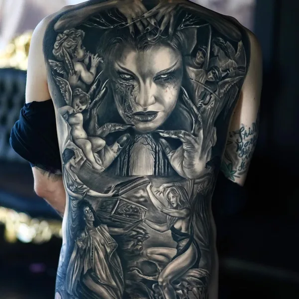 Realism tattoo by Yesy Tattoo in Houston