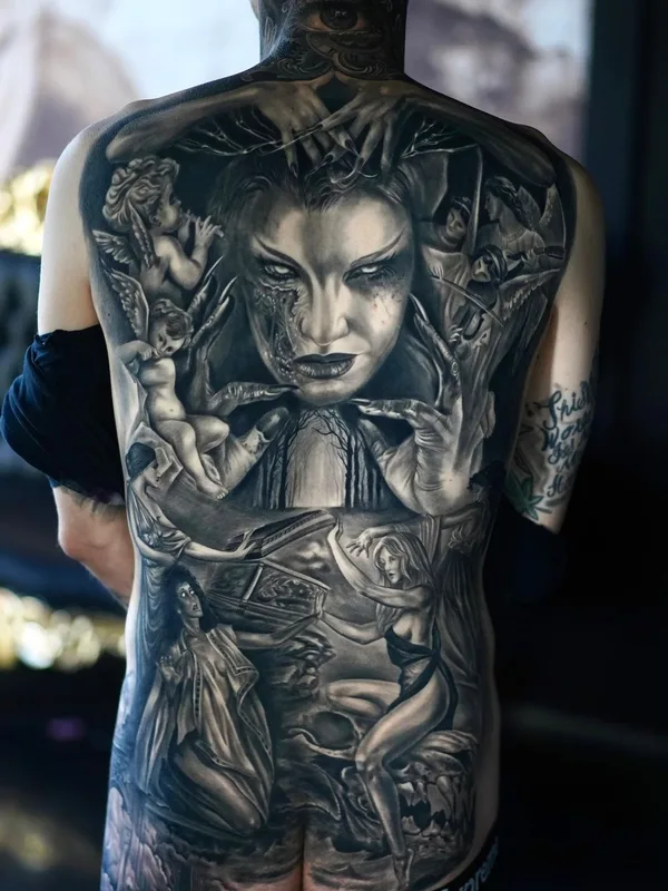 Realism tattoo by Yesy Tattoo in Houston