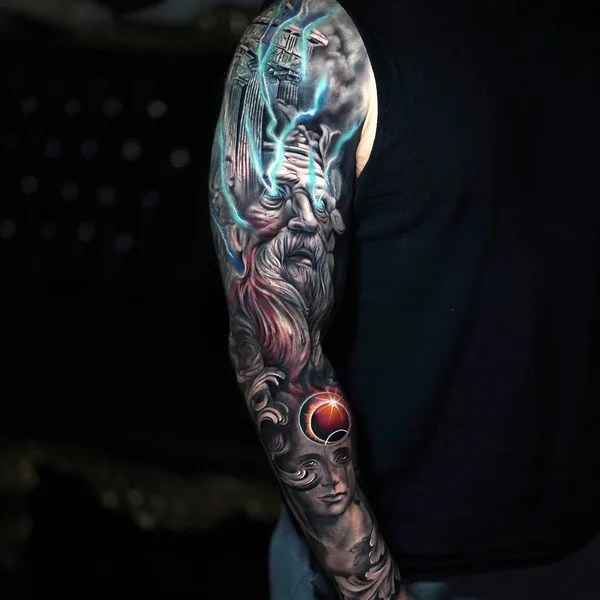 Realism tattoo by Yesy Tattoo in Houston