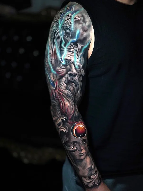 Realism tattoo by Yesy Tattoo in Houston