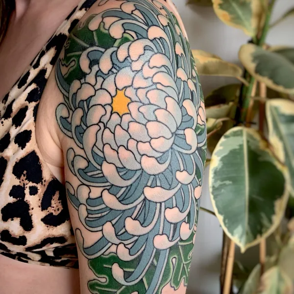 Traditional tattoo by Stef Bastián in Barcelona