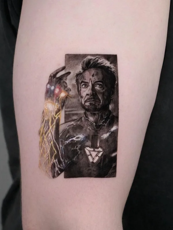 color photorealism tatouage sur bicep #58138 | Artiste tatoueur Jake Berry