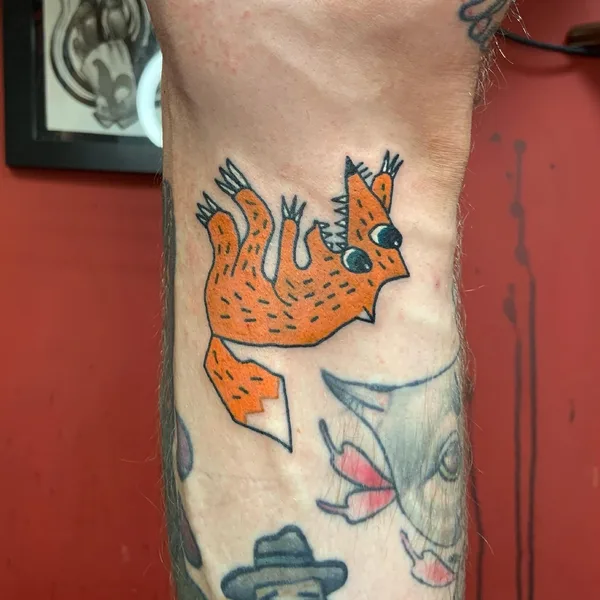 Traditional tattoo by Denxku in Moscow
