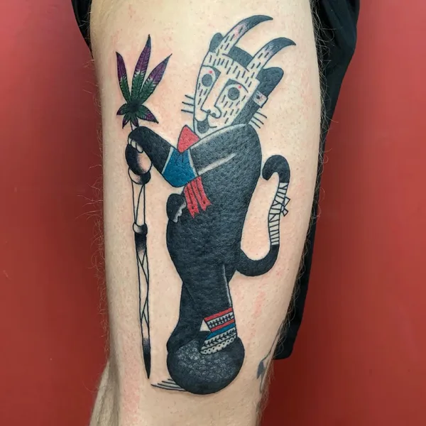 Traditional tattoo by Denxku in Moscow