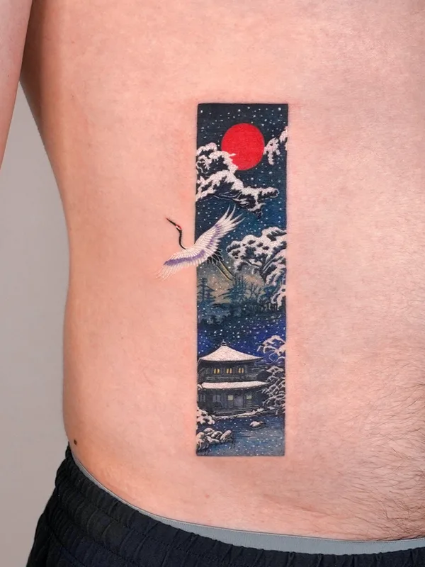 color japanese tatuaje en stomach #58204 | Tatuador EQ tattoo