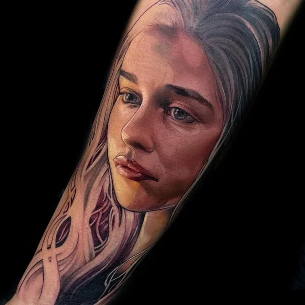 Авторская tattoo by Gerardo Valerio in México