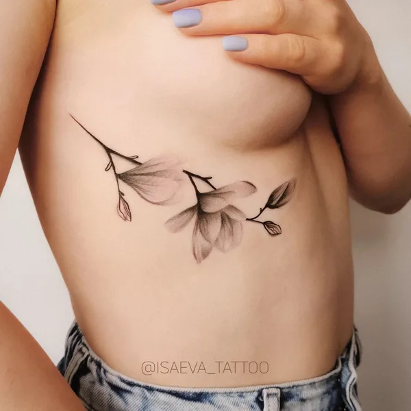 Feminine tattoo by ЛІКА ІСАЄВА in Kyiv