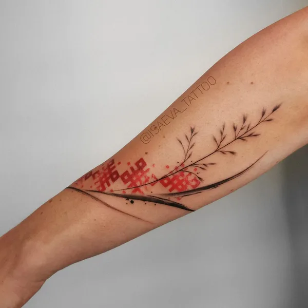 Feminine tattoo by ЛІКА ІСАЄВА in Kyiv