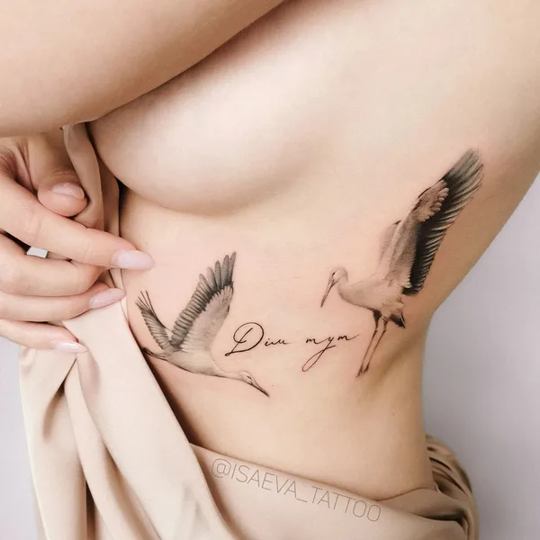 Feminine tattoo by ЛІКА ІСАЄВА in Kyiv