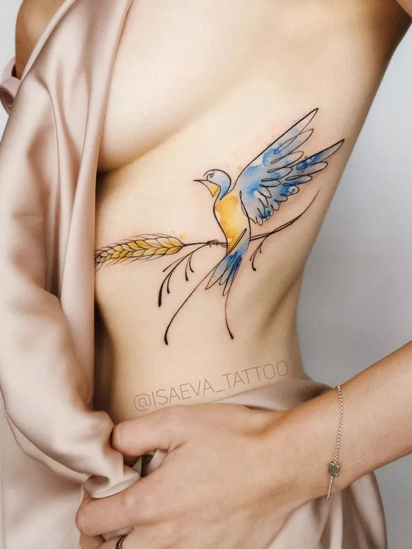 Женская tattoo by ЛІКА ІСАЄВА in Киев