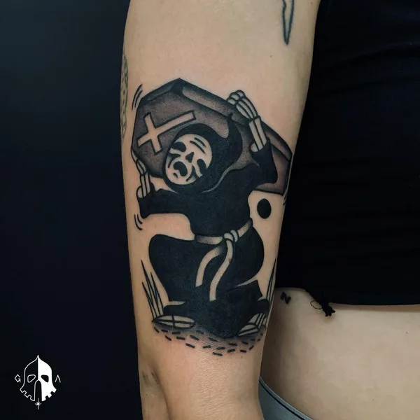 Author's Style tattoo by Grim Antihero in Fribourg