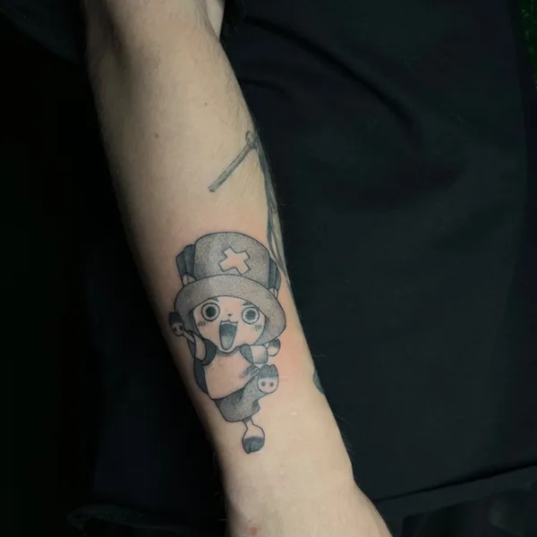 Anime tattoo by Татьяна Гущина in Тамбов